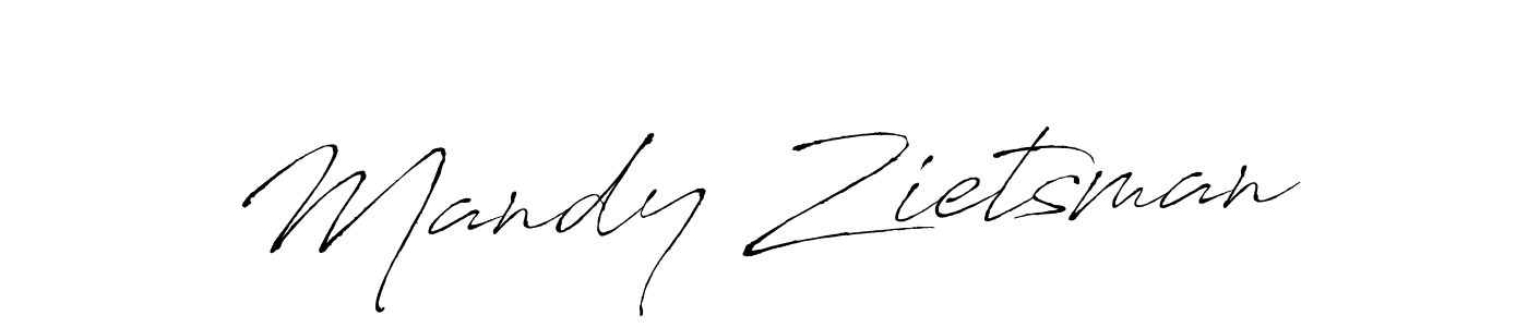 Make a beautiful signature design for name Mandy Zietsman. With this signature (Antro_Vectra) style, you can create a handwritten signature for free. Mandy Zietsman signature style 6 images and pictures png