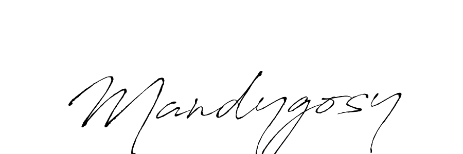 Use a signature maker to create a handwritten signature online. With this signature software, you can design (Antro_Vectra) your own signature for name Mandygosy. Mandygosy signature style 6 images and pictures png