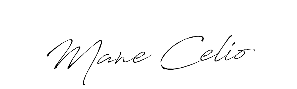 How to make Mane Celio signature? Antro_Vectra is a professional autograph style. Create handwritten signature for Mane Celio name. Mane Celio signature style 6 images and pictures png