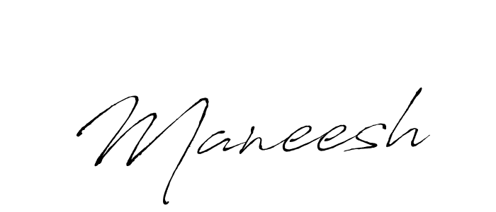 Also we have Maneesh name is the best signature style. Create professional handwritten signature collection using Antro_Vectra autograph style. Maneesh signature style 6 images and pictures png