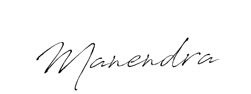 Design your own signature with our free online signature maker. With this signature software, you can create a handwritten (Antro_Vectra) signature for name Manendra. Manendra signature style 6 images and pictures png