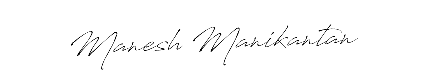 You should practise on your own different ways (Antro_Vectra) to write your name (Manesh Manikantan) in signature. don't let someone else do it for you. Manesh Manikantan signature style 6 images and pictures png