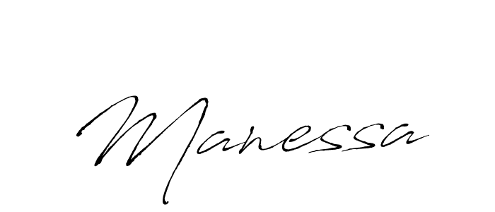 How to make Manessa signature? Antro_Vectra is a professional autograph style. Create handwritten signature for Manessa name. Manessa signature style 6 images and pictures png