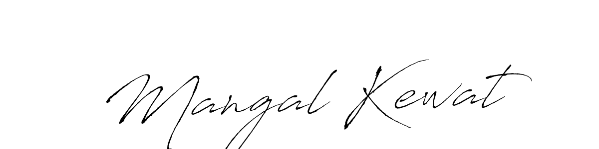 Design your own signature with our free online signature maker. With this signature software, you can create a handwritten (Antro_Vectra) signature for name Mangal Kewat. Mangal Kewat signature style 6 images and pictures png