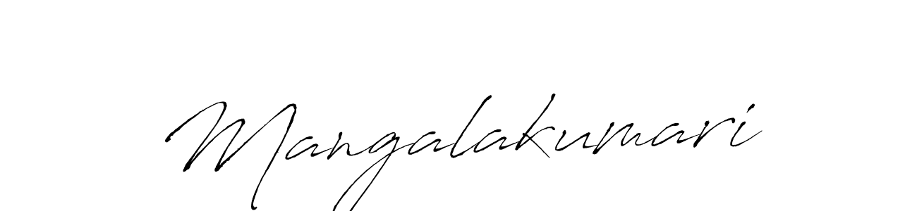 Make a beautiful signature design for name Mangalakumari. With this signature (Antro_Vectra) style, you can create a handwritten signature for free. Mangalakumari signature style 6 images and pictures png