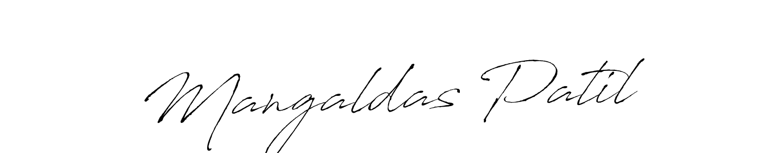 Also You can easily find your signature by using the search form. We will create Mangaldas Patil name handwritten signature images for you free of cost using Antro_Vectra sign style. Mangaldas Patil signature style 6 images and pictures png