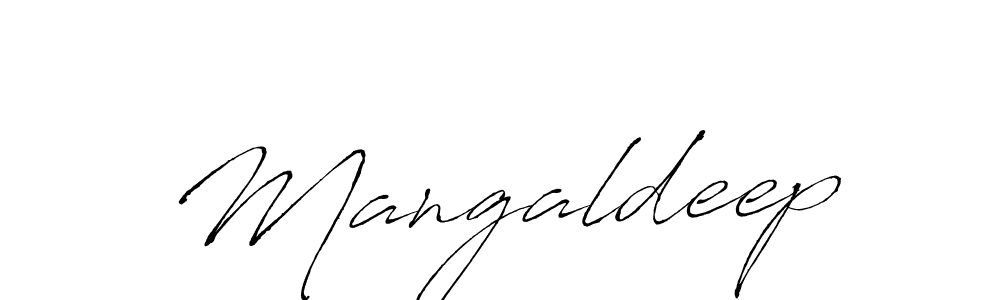 Mangaldeep stylish signature style. Best Handwritten Sign (Antro_Vectra) for my name. Handwritten Signature Collection Ideas for my name Mangaldeep. Mangaldeep signature style 6 images and pictures png