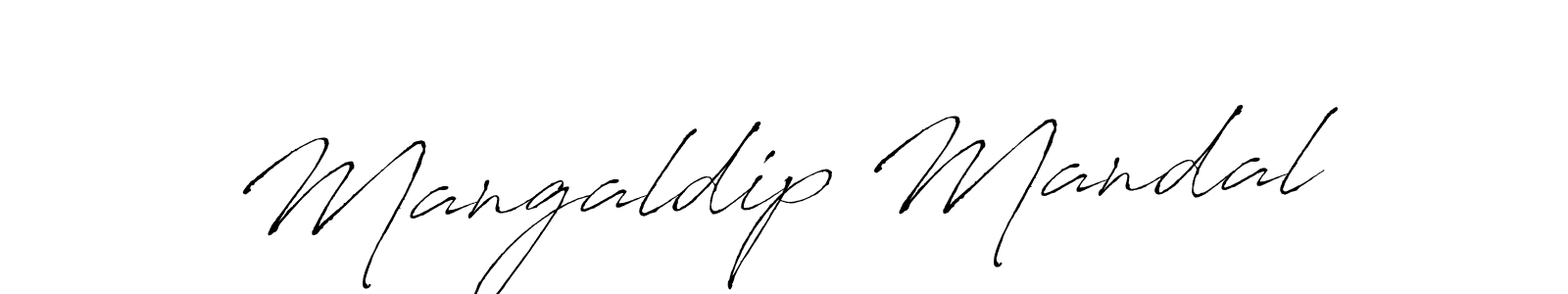 Also You can easily find your signature by using the search form. We will create Mangaldip Mandal name handwritten signature images for you free of cost using Antro_Vectra sign style. Mangaldip Mandal signature style 6 images and pictures png