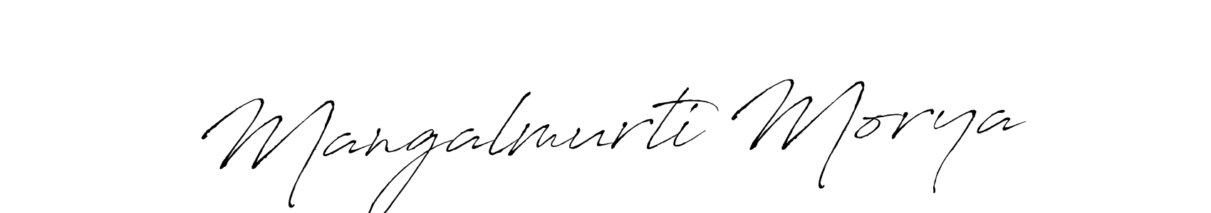 Create a beautiful signature design for name Mangalmurti Morya. With this signature (Antro_Vectra) fonts, you can make a handwritten signature for free. Mangalmurti Morya signature style 6 images and pictures png