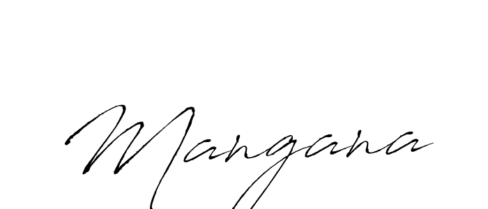 Use a signature maker to create a handwritten signature online. With this signature software, you can design (Antro_Vectra) your own signature for name Mangana. Mangana signature style 6 images and pictures png