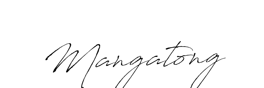 The best way (Antro_Vectra) to make a short signature is to pick only two or three words in your name. The name Mangatong include a total of six letters. For converting this name. Mangatong signature style 6 images and pictures png