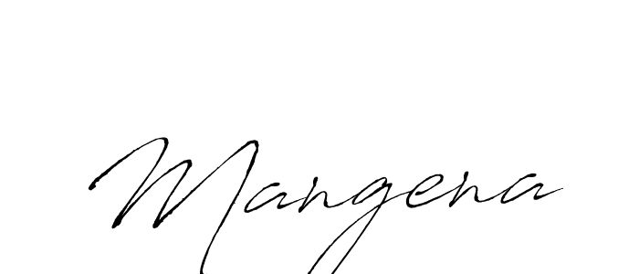 Use a signature maker to create a handwritten signature online. With this signature software, you can design (Antro_Vectra) your own signature for name Mangena. Mangena signature style 6 images and pictures png