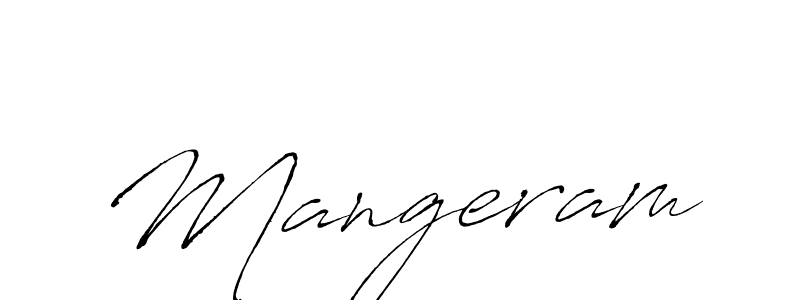 Best and Professional Signature Style for Mangeram. Antro_Vectra Best Signature Style Collection. Mangeram signature style 6 images and pictures png