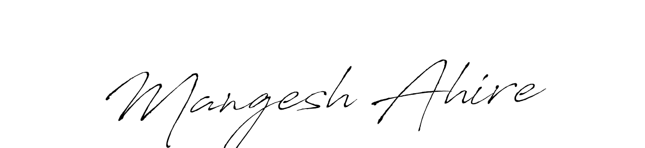 You should practise on your own different ways (Antro_Vectra) to write your name (Mangesh Ahire) in signature. don't let someone else do it for you. Mangesh Ahire signature style 6 images and pictures png