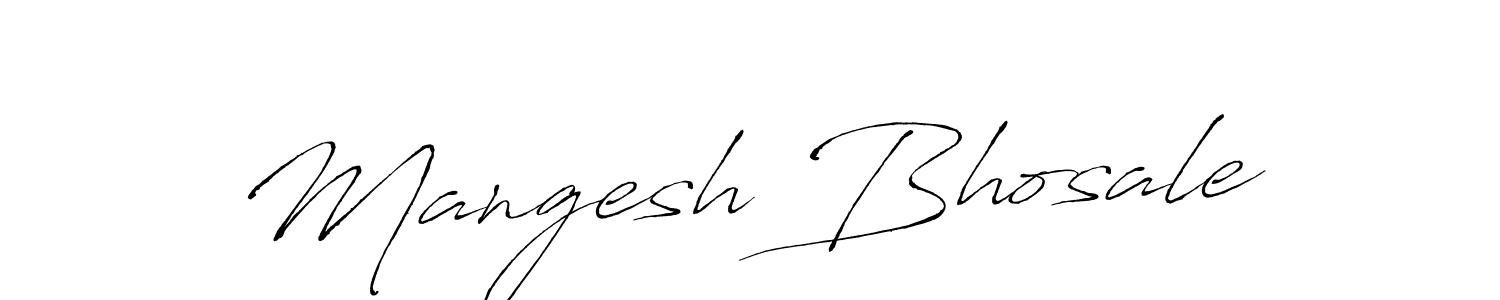 This is the best signature style for the Mangesh Bhosale name. Also you like these signature font (Antro_Vectra). Mix name signature. Mangesh Bhosale signature style 6 images and pictures png