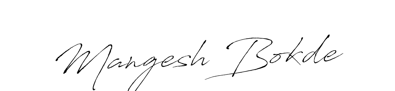 Once you've used our free online signature maker to create your best signature Antro_Vectra style, it's time to enjoy all of the benefits that Mangesh Bokde name signing documents. Mangesh Bokde signature style 6 images and pictures png