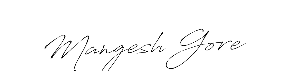 Make a short Mangesh Gore signature style. Manage your documents anywhere anytime using Antro_Vectra. Create and add eSignatures, submit forms, share and send files easily. Mangesh Gore signature style 6 images and pictures png