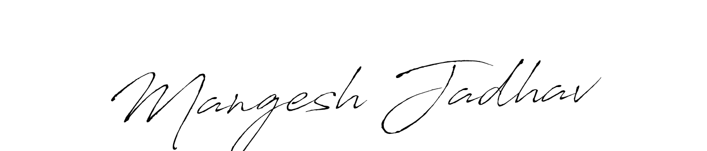 if you are searching for the best signature style for your name Mangesh Jadhav. so please give up your signature search. here we have designed multiple signature styles  using Antro_Vectra. Mangesh Jadhav signature style 6 images and pictures png