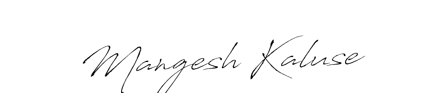 Also You can easily find your signature by using the search form. We will create Mangesh Kaluse name handwritten signature images for you free of cost using Antro_Vectra sign style. Mangesh Kaluse signature style 6 images and pictures png