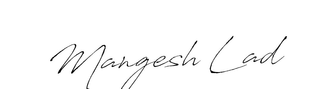 The best way (Antro_Vectra) to make a short signature is to pick only two or three words in your name. The name Mangesh Lad include a total of six letters. For converting this name. Mangesh Lad signature style 6 images and pictures png