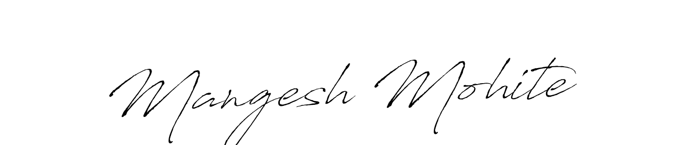 How to Draw Mangesh Mohite signature style? Antro_Vectra is a latest design signature styles for name Mangesh Mohite. Mangesh Mohite signature style 6 images and pictures png