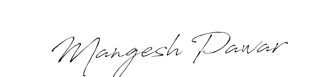 Use a signature maker to create a handwritten signature online. With this signature software, you can design (Antro_Vectra) your own signature for name Mangesh Pawar. Mangesh Pawar signature style 6 images and pictures png
