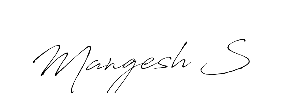 if you are searching for the best signature style for your name Mangesh S. so please give up your signature search. here we have designed multiple signature styles  using Antro_Vectra. Mangesh S signature style 6 images and pictures png