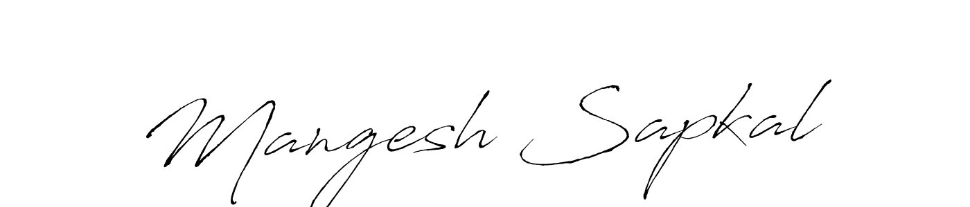 Make a beautiful signature design for name Mangesh Sapkal. Use this online signature maker to create a handwritten signature for free. Mangesh Sapkal signature style 6 images and pictures png