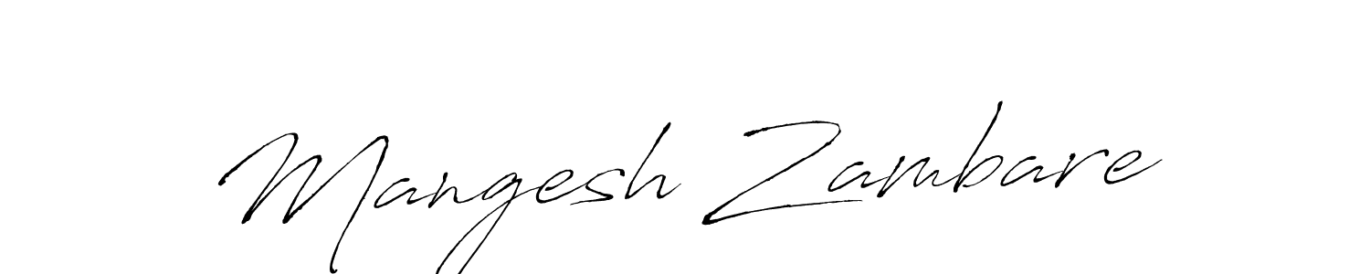 Make a beautiful signature design for name Mangesh Zambare. Use this online signature maker to create a handwritten signature for free. Mangesh Zambare signature style 6 images and pictures png