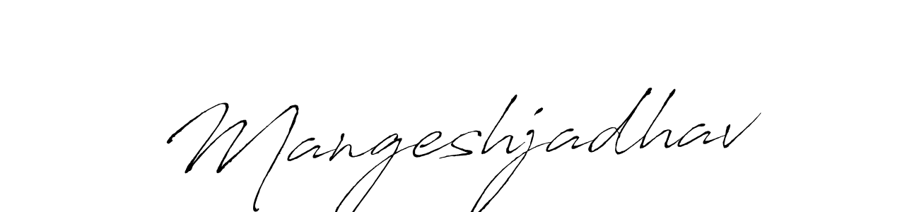 Antro_Vectra is a professional signature style that is perfect for those who want to add a touch of class to their signature. It is also a great choice for those who want to make their signature more unique. Get Mangeshjadhav name to fancy signature for free. Mangeshjadhav signature style 6 images and pictures png