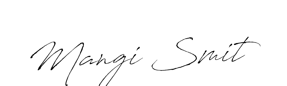 Similarly Antro_Vectra is the best handwritten signature design. Signature creator online .You can use it as an online autograph creator for name Mangi Smit. Mangi Smit signature style 6 images and pictures png