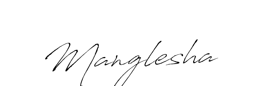 Antro_Vectra is a professional signature style that is perfect for those who want to add a touch of class to their signature. It is also a great choice for those who want to make their signature more unique. Get Manglesha name to fancy signature for free. Manglesha signature style 6 images and pictures png