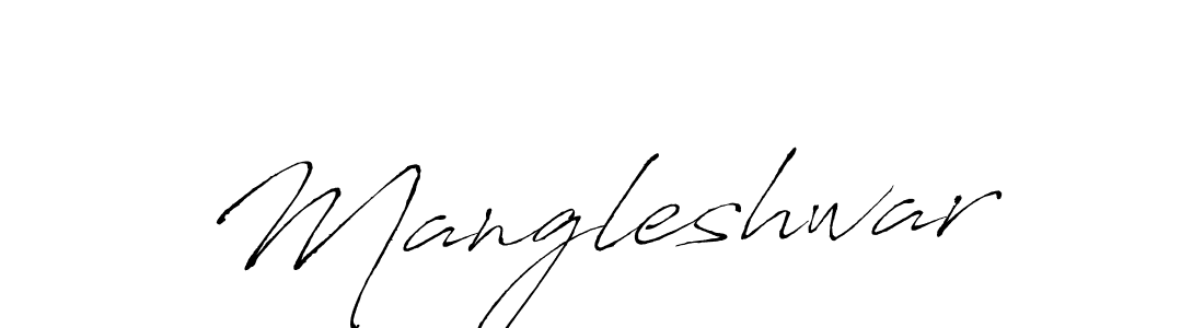 Design your own signature with our free online signature maker. With this signature software, you can create a handwritten (Antro_Vectra) signature for name Mangleshwar. Mangleshwar signature style 6 images and pictures png