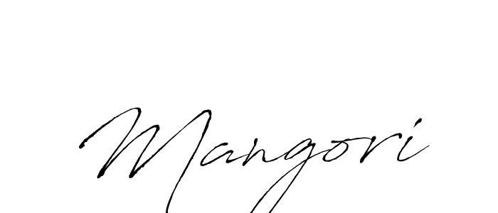 Mangori stylish signature style. Best Handwritten Sign (Antro_Vectra) for my name. Handwritten Signature Collection Ideas for my name Mangori. Mangori signature style 6 images and pictures png