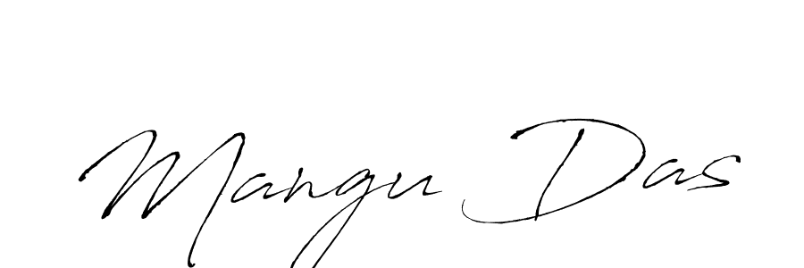 Design your own signature with our free online signature maker. With this signature software, you can create a handwritten (Antro_Vectra) signature for name Mangu Das. Mangu Das signature style 6 images and pictures png