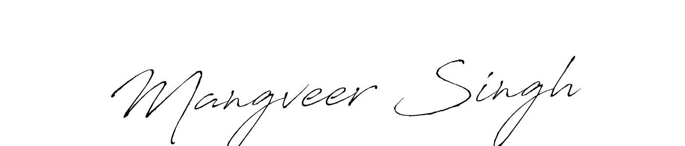 Antro_Vectra is a professional signature style that is perfect for those who want to add a touch of class to their signature. It is also a great choice for those who want to make their signature more unique. Get Mangveer Singh name to fancy signature for free. Mangveer Singh signature style 6 images and pictures png