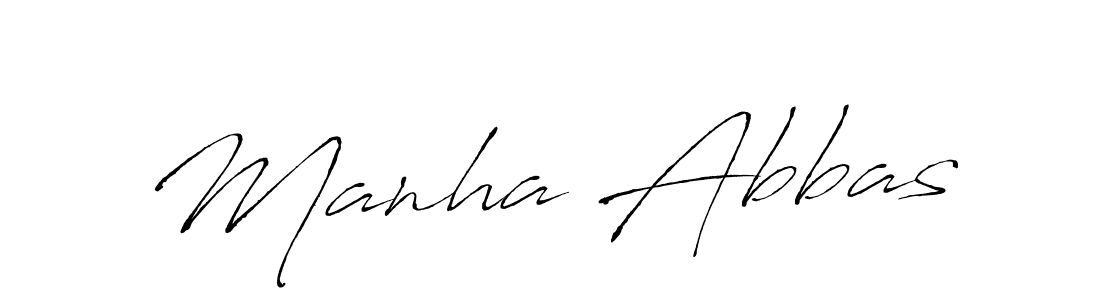 Also You can easily find your signature by using the search form. We will create Manha Abbas name handwritten signature images for you free of cost using Antro_Vectra sign style. Manha Abbas signature style 6 images and pictures png