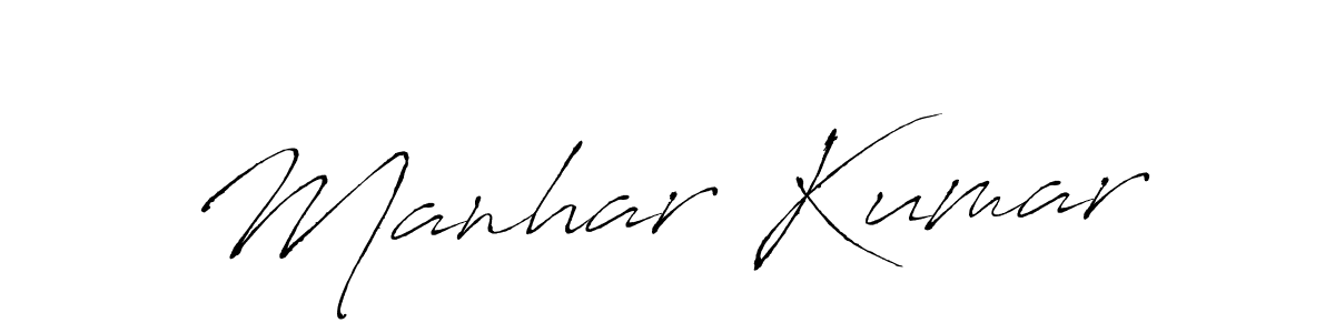 Also You can easily find your signature by using the search form. We will create Manhar Kumar name handwritten signature images for you free of cost using Antro_Vectra sign style. Manhar Kumar signature style 6 images and pictures png