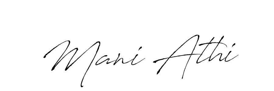 How to make Mani Athi name signature. Use Antro_Vectra style for creating short signs online. This is the latest handwritten sign. Mani Athi signature style 6 images and pictures png
