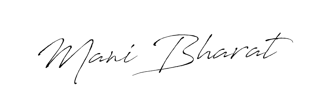 You should practise on your own different ways (Antro_Vectra) to write your name (Mani Bharat) in signature. don't let someone else do it for you. Mani Bharat signature style 6 images and pictures png