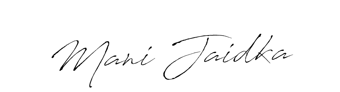 Similarly Antro_Vectra is the best handwritten signature design. Signature creator online .You can use it as an online autograph creator for name Mani Jaidka. Mani Jaidka signature style 6 images and pictures png