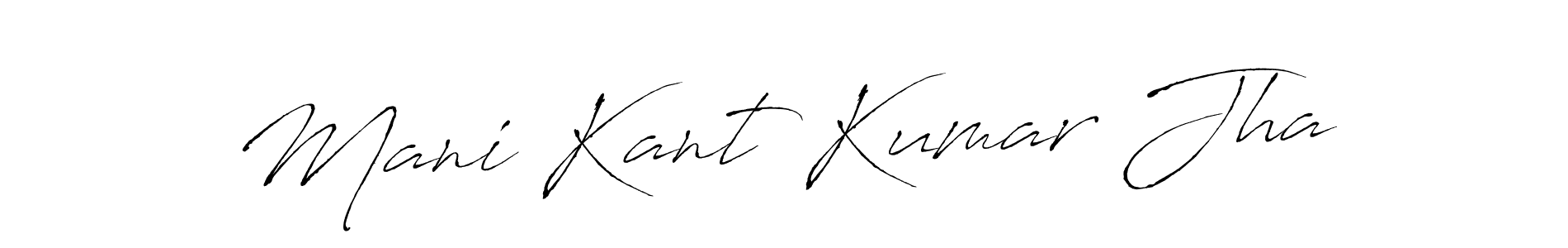 Also You can easily find your signature by using the search form. We will create Mani Kant Kumar Jha name handwritten signature images for you free of cost using Antro_Vectra sign style. Mani Kant Kumar Jha signature style 6 images and pictures png