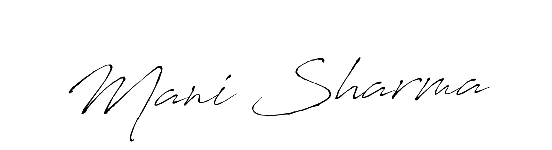 The best way (Antro_Vectra) to make a short signature is to pick only two or three words in your name. The name Mani Sharma include a total of six letters. For converting this name. Mani Sharma signature style 6 images and pictures png