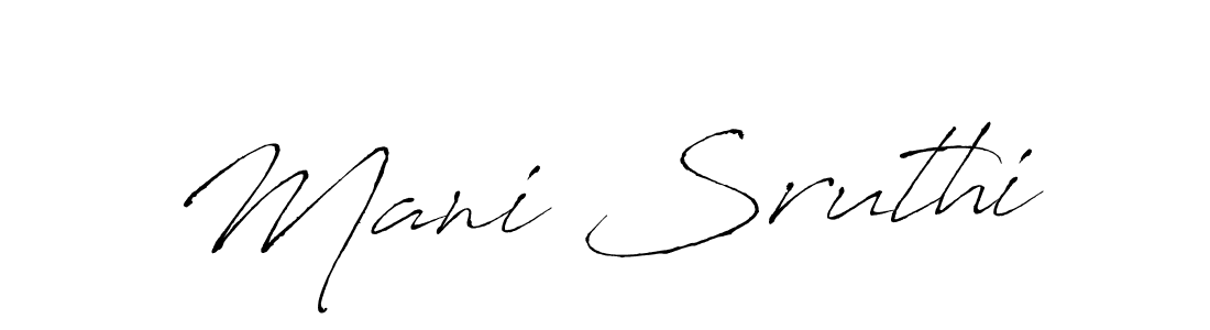 Here are the top 10 professional signature styles for the name Mani Sruthi. These are the best autograph styles you can use for your name. Mani Sruthi signature style 6 images and pictures png