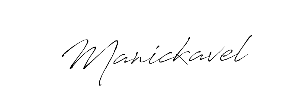 How to make Manickavel signature? Antro_Vectra is a professional autograph style. Create handwritten signature for Manickavel name. Manickavel signature style 6 images and pictures png