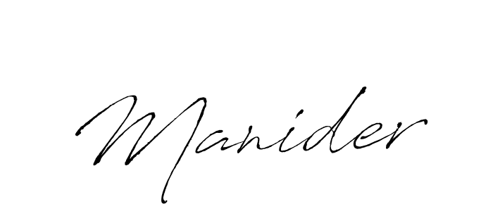 You should practise on your own different ways (Antro_Vectra) to write your name (Manider) in signature. don't let someone else do it for you. Manider signature style 6 images and pictures png