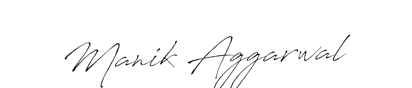 Make a beautiful signature design for name Manik Aggarwal. Use this online signature maker to create a handwritten signature for free. Manik Aggarwal signature style 6 images and pictures png