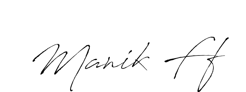 How to make Manik Ff name signature. Use Antro_Vectra style for creating short signs online. This is the latest handwritten sign. Manik Ff signature style 6 images and pictures png