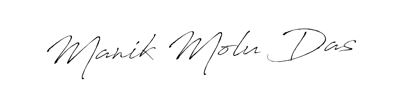 You should practise on your own different ways (Antro_Vectra) to write your name (Manik Molu Das) in signature. don't let someone else do it for you. Manik Molu Das signature style 6 images and pictures png