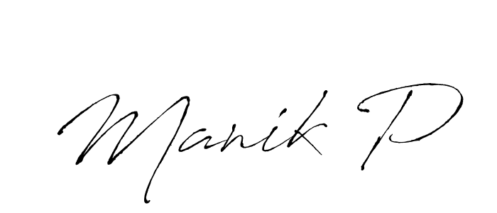 Make a beautiful signature design for name Manik P. Use this online signature maker to create a handwritten signature for free. Manik P signature style 6 images and pictures png